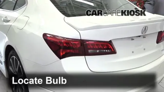 2016 Acura TLX SH-AWD 3.5L V6 Luces Luz trasera (reemplazar foco)